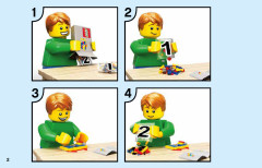 LEGO 76147 instructions page 2 – build guide