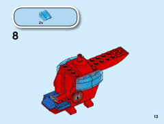 LEGO 76149 instructions page 13 – build guide