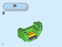 LEGO 76149 instructions page 8 – build guide