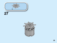 LEGO 76149 instructions page 35 – build guide