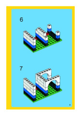 LEGO 7615 instructions page 9 – build guide