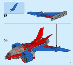 LEGO 76150 instructions page 47 – build guide