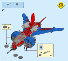 LEGO 76150 instructions page 54 – build guide