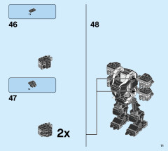 LEGO 76150 instructions page 71 – build guide