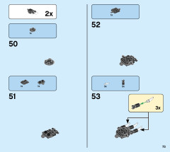 LEGO 76150 instructions page 73 – build guide