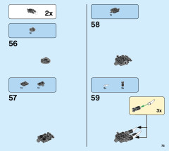 LEGO 76150 instructions page 75 – build guide