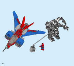 LEGO 76150 instructions page 80 – build guide