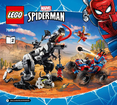 LEGO 76151 instructions page 1 – build guide