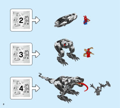 LEGO 76151 instructions page 2 – build guide