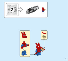 LEGO 76151 instructions page 3 – build guide