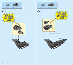 LEGO 76151 instructions page 44 – build guide
