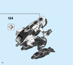 LEGO 76151 instructions page 72 – build guide