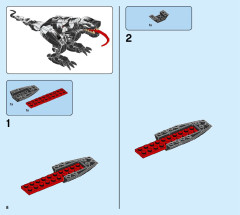 LEGO 76151 instructions page 8 – build guide