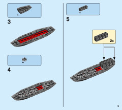LEGO 76151 instructions page 9 – build guide
