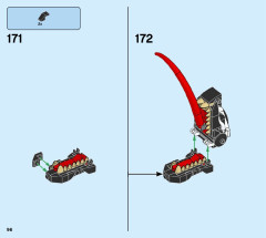 LEGO 76151 instructions page 96 – build guide