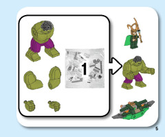 LEGO 76152 instructions page 5 – build guide