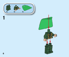 LEGO 76152 instructions page 6 – build guide