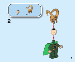 LEGO 76152 instructions page 7 – build guide