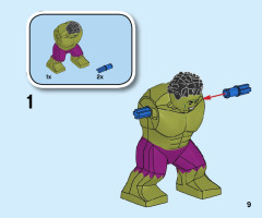 LEGO 76152 instructions page 9 – build guide