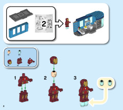 LEGO 76152 instructions page 2 – build guide