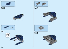 LEGO 76153 instructions page 128 – build guide