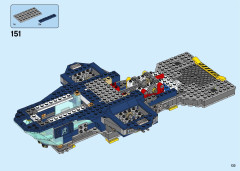LEGO 76153 instructions page 133 – build guide