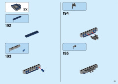 LEGO 76153 instructions page 171 – build guide