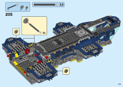 LEGO 76153 instructions page 175 – build guide