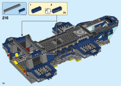 LEGO 76153 instructions page 182 – build guide