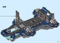 LEGO 76153 instructions page 201 – build guide