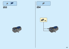 LEGO 76153 instructions page 205 – build guide