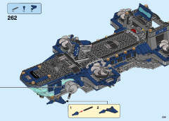 LEGO 76153 instructions page 209 – build guide