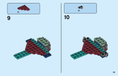 LEGO 76154 instructions page 13 – build guide