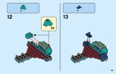 LEGO 76154 instructions page 15 – build guide