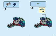 LEGO 76154 instructions page 17 – build guide