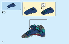 LEGO 76154 instructions page 20 – build guide
