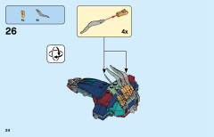 LEGO 76154 instructions page 24 – build guide