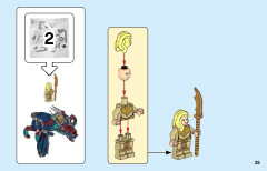 LEGO 76154 instructions page 35 – build guide