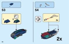 LEGO 76154 instructions page 44 – build guide