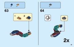 LEGO 76154 instructions page 51 – build guide