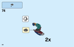 LEGO 76154 instructions page 58 – build guide