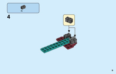 LEGO 76154 instructions page 9 – build guide