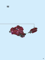 LEGO 76155 instructions page 43 – build guide
