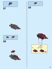 LEGO 76155 instructions page 45 – build guide