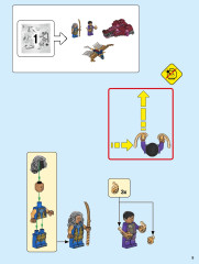 LEGO 76155 instructions page 5 – build guide