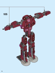 LEGO 76155 instructions page 72 – build guide