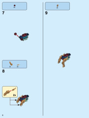 LEGO 76155 instructions page 8 – build guide