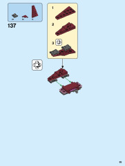 LEGO 76155 instructions page 85 – build guide