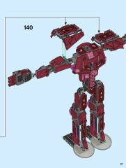 LEGO 76155 instructions page 87 – build guide