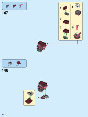 LEGO 76155 instructions page 90 – build guide